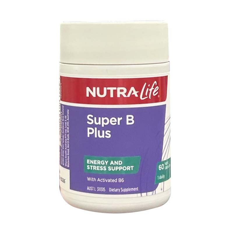 新西兰直邮Nutralife纽乐B族维生素B维他命VB熬夜应酬压力大人士
