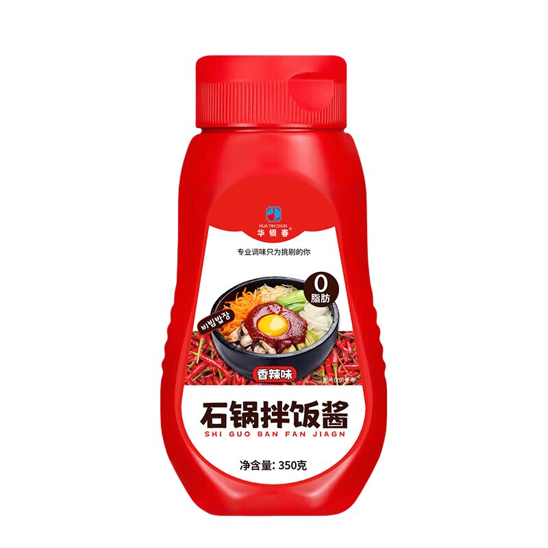韩式石锅拌饭酱韩国风味拌饭下饭辣椒酱甜辣酱拌面下饭神器拌饭酱
