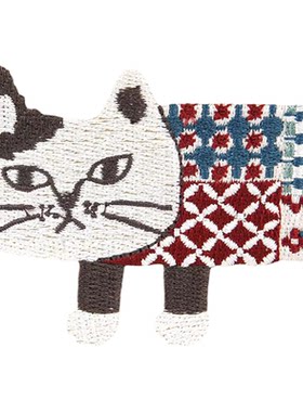 日本Kusuguru正品猫咪刺绣斜挎包