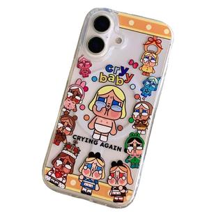 Crybaby哭娃适用三星Galaxys25edge手机壳s24fe带挂绳s21ultra全包a05magsafe无线充电a26卡通a35磁吸a54支架