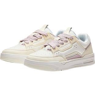 安踏骜杰4丨新年红色板鞋女春季新款百搭潮流低帮休闲鞋122618043