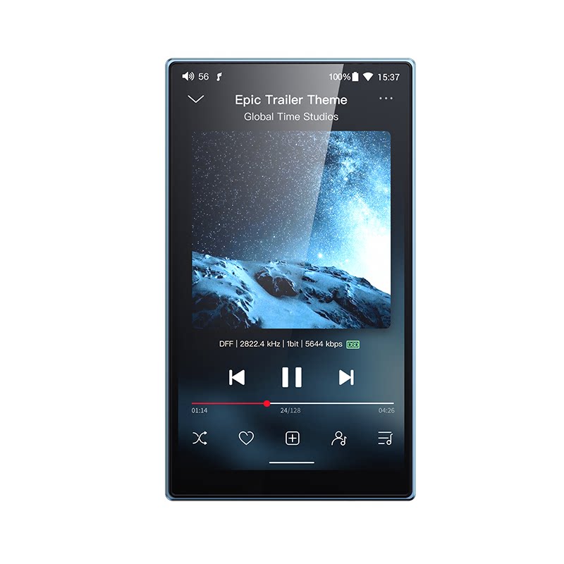 FiiO/飞傲 JM21无损音乐播放器HIFI便携随身听智能蓝牙发烧MP3
