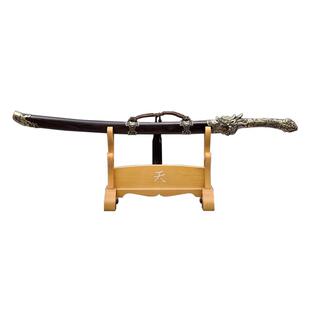 干将莫邪龙泉市宝剑郑伟东龙头刀绣春刀一体刀剑冷兵器摆件未开刃