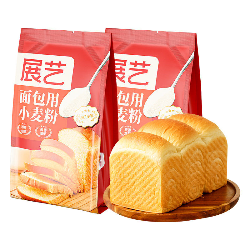 展艺高筋粉吐司专用面包粉披萨