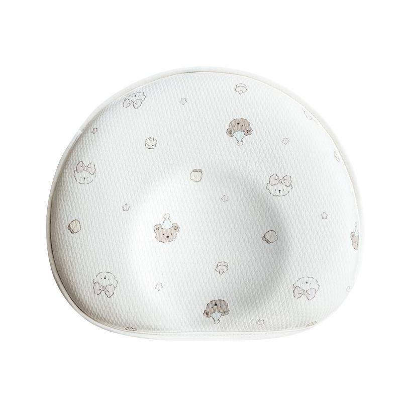 德国定型枕婴儿枕头四季圆头防偏头纠正头型宝宝0-1岁新生儿纯棉