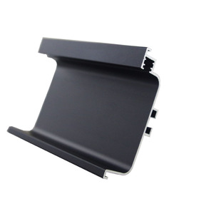 定制新款加厚C型带灯槽柜体免拉手古铜钛金拉丝威法金抽屉暗把手