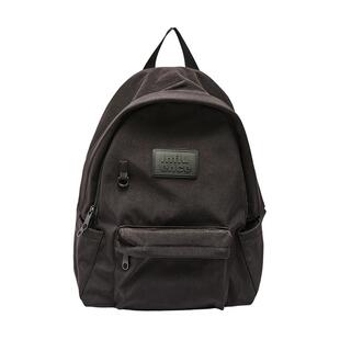 三福背包夏季学院运动简约帽檐双肩包大容量尼龙女包501744