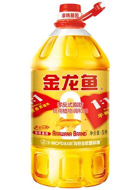 金龙鱼非转基因黄金比例调和油5L