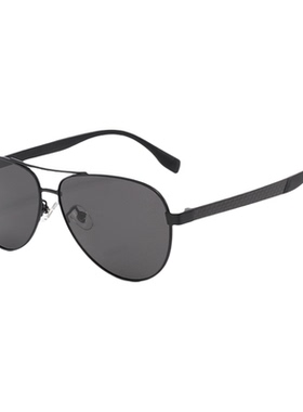 碳钎维偏光飞行员墨镜男开车专用