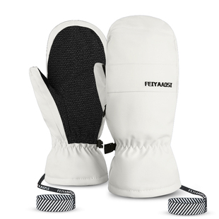 凯夫拉滑雪手套闷子女专业防水保暖单双板连指登山男内五指可触屏