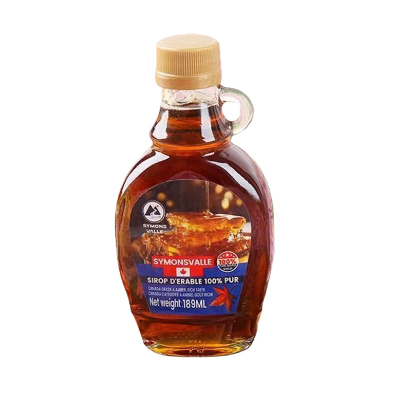 加拿大进口A级枫树枫糖浆咖啡烘焙配料松饼 低脂卡奶茶浓缩189ml
