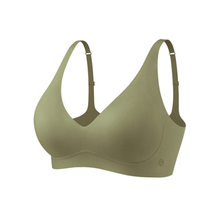 【胡可推荐】素肌良品高包容【果冻波波条】无痕舒适内衣文胸