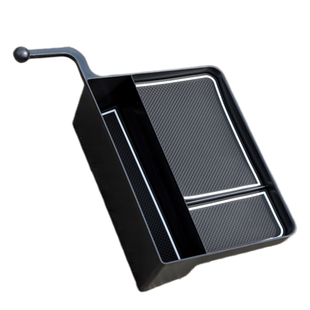 红旗EQM5多功能导航后储物盒置物盒手机支架一体收纳盒改装内饰