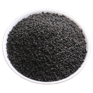 生黑芝麻BlackSesame胡麻油麻过筛散装去皮调料杂粮食材芝麻仁
