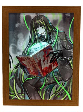 边狱巴士公司周边灯光画电竞房间手办谷子送男生生日礼物小夜灯