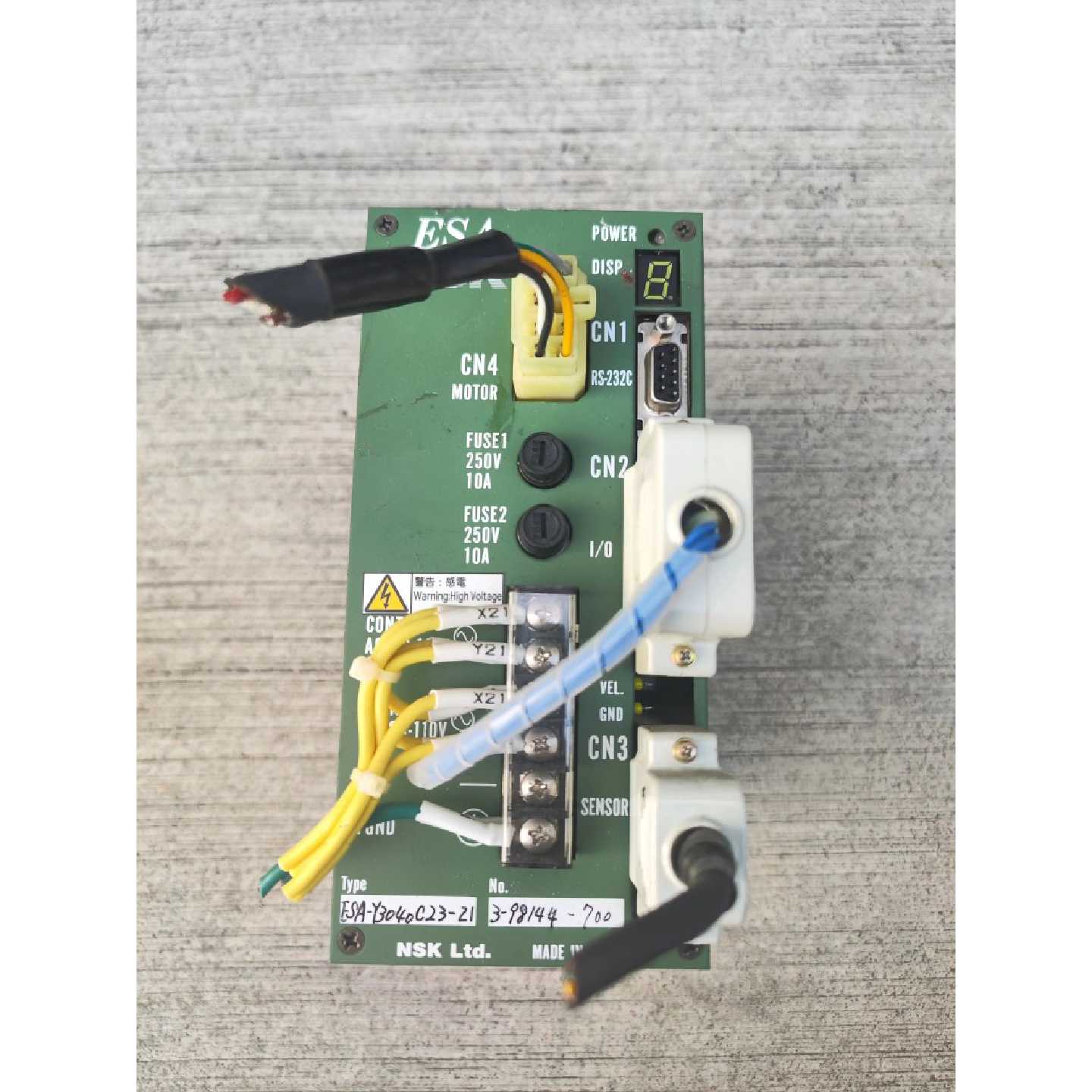 议价NSK日本精工 伺服驱动器 ESA-Y3040C23-21 现货二手拆机正品