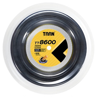 泰昂网球线专业网球线硬线大盘线taan网球拍黑色聚酯线穿线200米