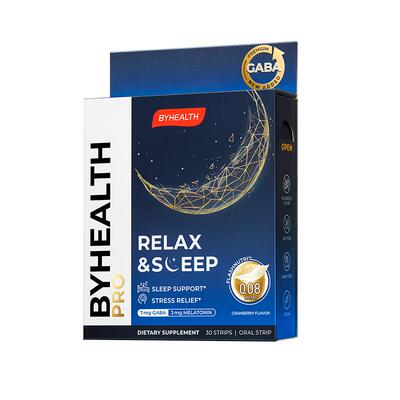 【直播专享 进直播间】BYHEALTH GABA褪黑素晚安闪释片30片3盒