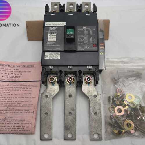 Fuji BU3GDG 200 Circuit Breaker 200A 3 Pole Electric