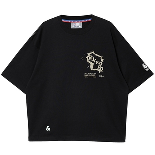 杰克琼斯男装NBA联名款春季百搭舒适时尚精致刺绣纯棉运动短袖T恤