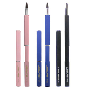 唇刷伸缩便携 口红刷 唇膏唇彩刷唇笔刷 化妆刷 初学者一支装包邮