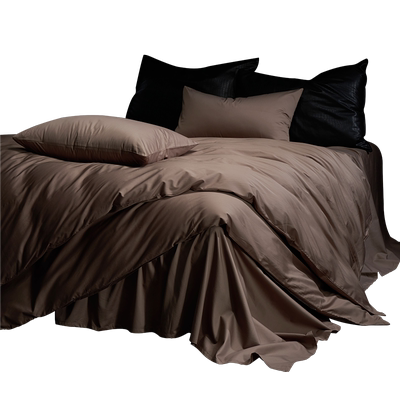 轻肤贡缎四件套简约风格