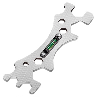 多功能卫浴扳手通用花洒淋浴专用安装工具曲角龙头水平仪六角神器