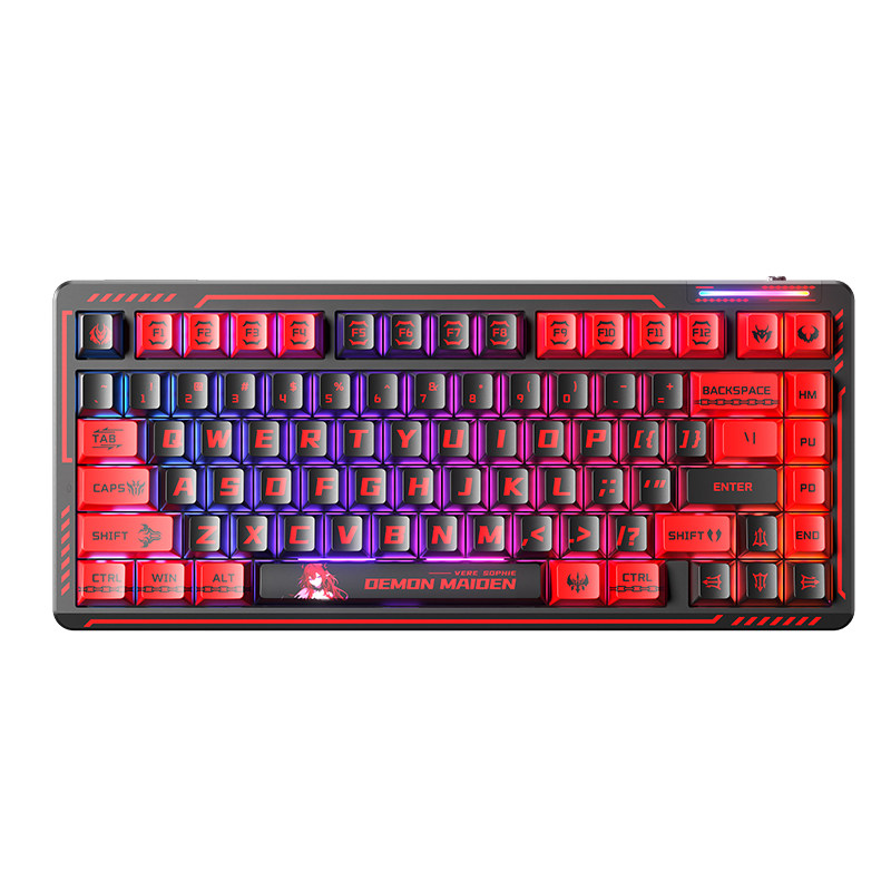 凌豹K75机械键盘客制化无线蓝牙三模电竞办公游戏V专用台式F电脑X