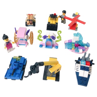 入门小学生女孩积木乐高玩具儿童拼装汽车男孩坦克飞机新年春礼物
