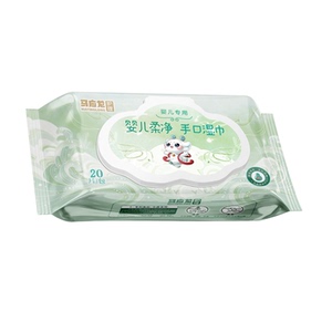 马应龙护理婴幼儿柔净手口湿巾