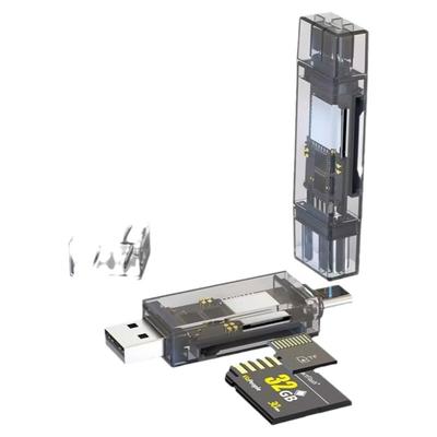 SD/TF卡读卡器适用苹果Type-C