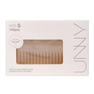 unny双眼皮贴蕾丝隐形无痕自然肿眼泡专用单双面女晚上睡觉定型
