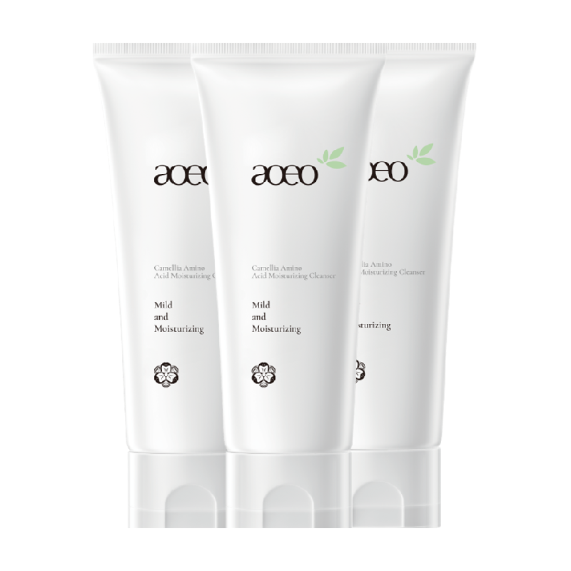 AOEO山茶花氨基酸洗面奶100g*3支洁面深层清洁温和 AOEO山茶花氨基酸洗面奶100g*3支洁面深层清洁温和