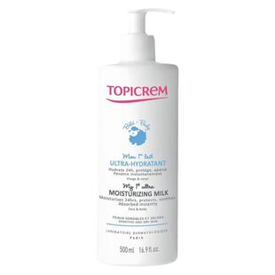 欧洲直邮Topicrem特碧润宝宝My1st面部身体乳500ml 24h保湿正品