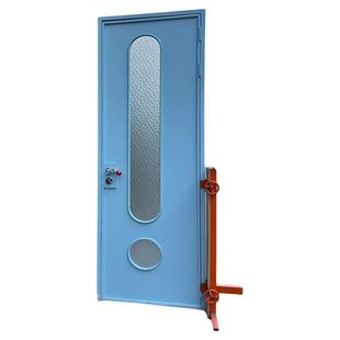 百格门窗定制法式奶油风玻璃门极简门铝合金洞洞门室内厨房平开门