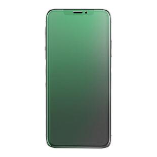 良初适用苹果17磨砂钢化膜iphone16磨砂膜防指纹15/14promax绿光护眼13防蓝光12pro全屏mini电竞游戏xs防手汗