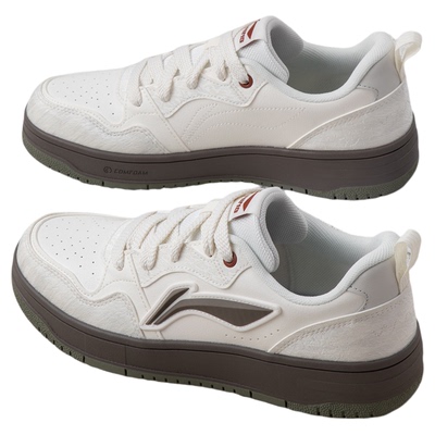 李宁天迹秋冬厚底软弹男子休闲鞋