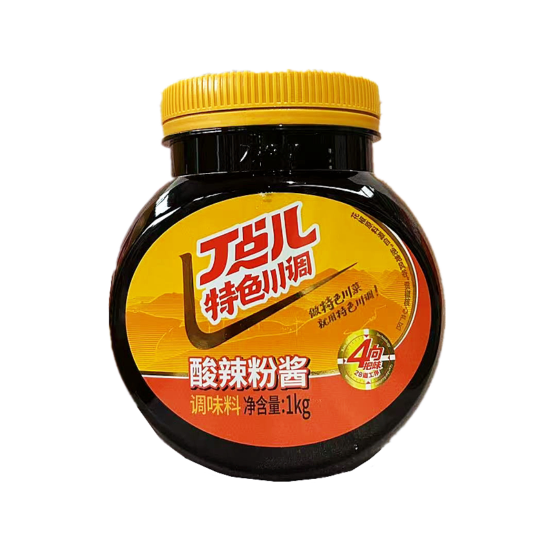 丁点儿酸辣粉调味料1kg 重庆酸辣粉酱复合底料商用家用酸辣粉汤料