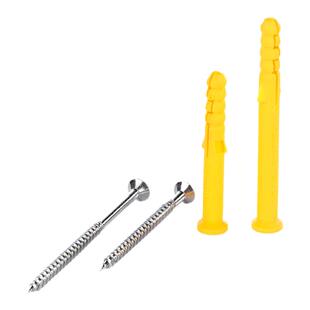 小黄鱼膨胀螺丝胶塞不锈钢自攻钉套装6/8/10mm塑料膨胀管螺栓M6M8