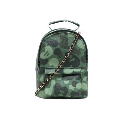 APEE心型迷彩迷你链条斜挎包