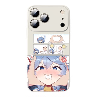 天雨亚子手机壳适用于iPhone16promax苹果17华为mate70周边iQOO一加红米游戏OPPO碧蓝档案15蔚蓝小米14表情包