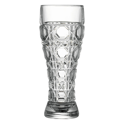 加厚精酿啤酒杯玻璃杯家用高颜值