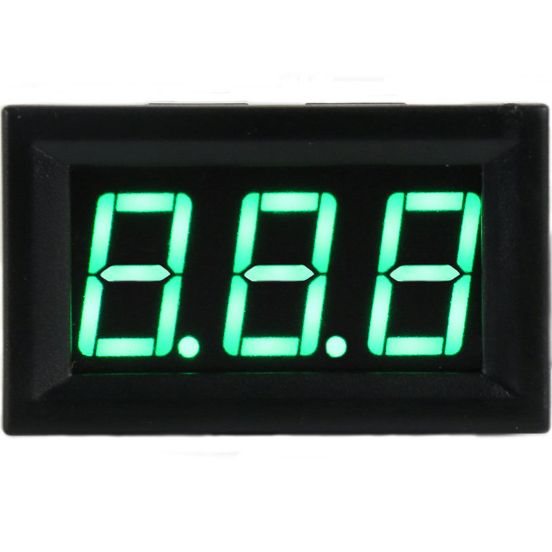 电压表表头直流数显DC电流表双显示数码管LED数字模块改装电动车
