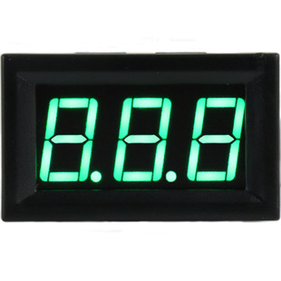 电压表表头直流数显DC电流表双显示数码管LED数字模块改装电动车