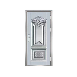 加厚不锈钢门单门双层门防盗门防晒防锈门入户大门别墅门后门整套