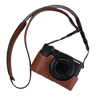 适用佳能PowerShot V1保护套R50相机包R10底座R100微单M50壳配件