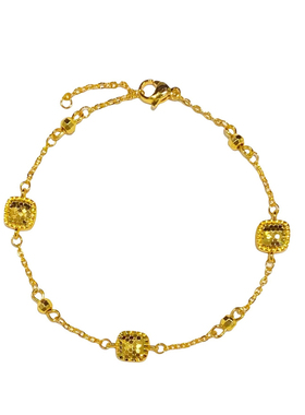 葫芦蝴蝶铜钱四叶草手链女