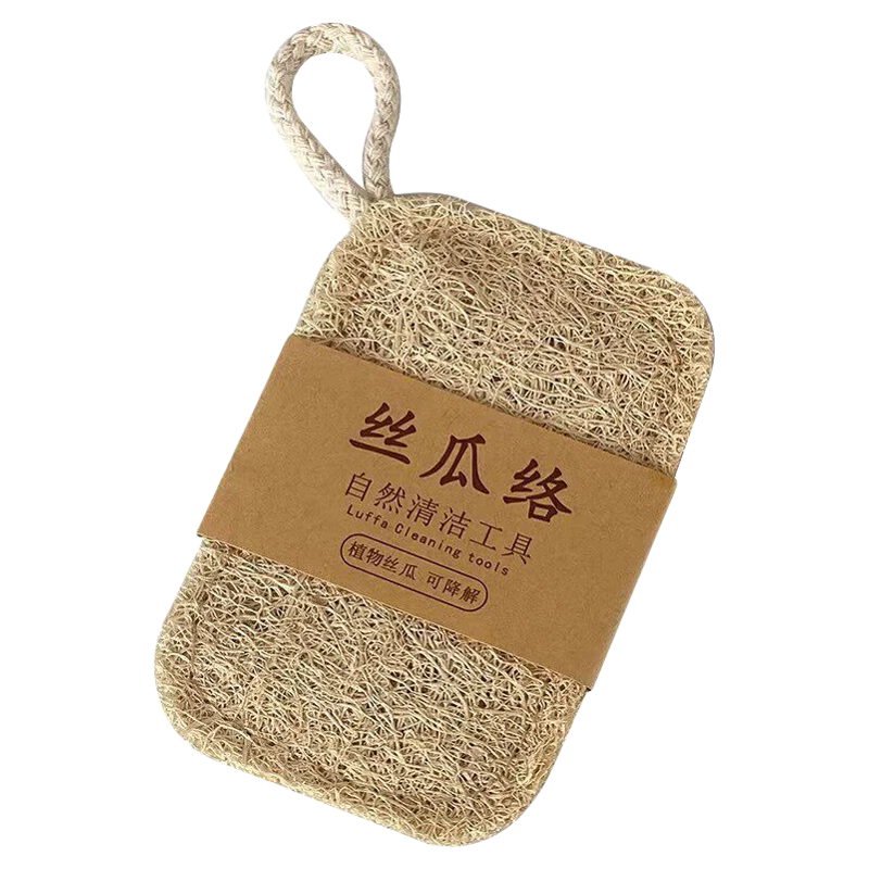 丝瓜络洗碗天然百洁布金刚砂厨房专用丝瓜瓤洗碗海绵丝瓜刷碗神器
