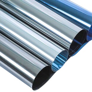 初舍镜面膜单向透视防晒隔热膜家用防紫外线阳台玻璃窗户贴纸遮阳