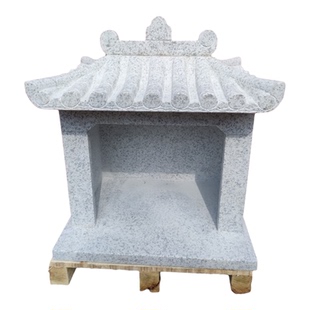 花岗岩石雕小庙户外摆件土地公庙小庙观音庙财神庙厂家直销包邮